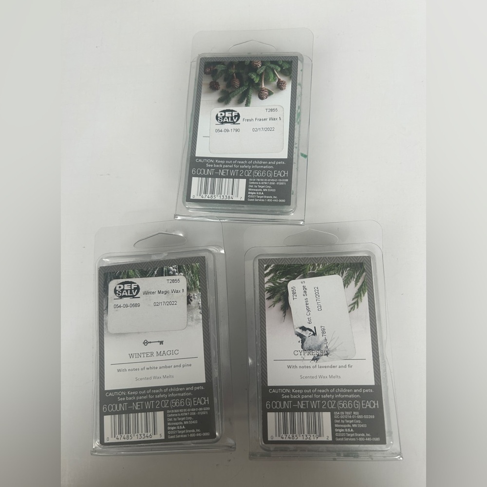 3 packs of Scented Wax Melts